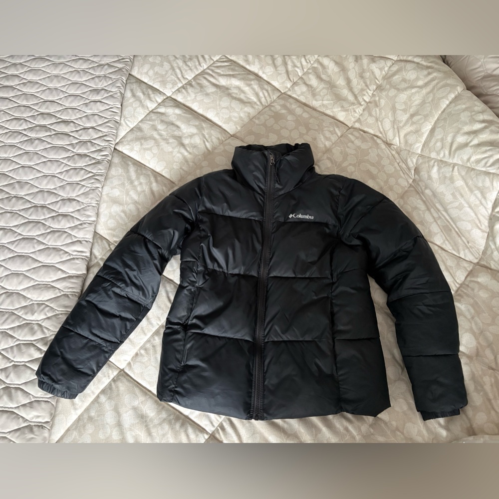 Columbia Black Quilted Puffer Jacket